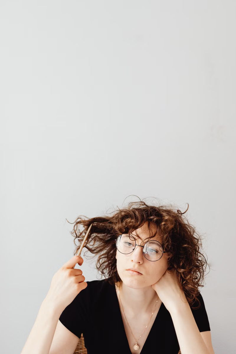 Financial analyst organizing investment documents